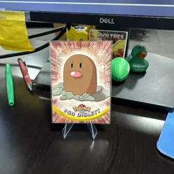 2000 Topps Chrome Pokemon TV Animation Edition Diglett #50 Free Ship - Image 2