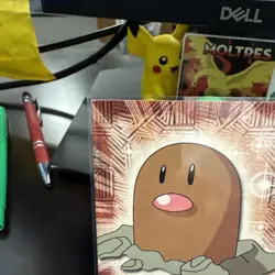 2000 Topps Chrome Pokemon TV Animation Edition Diglett #50 Free Ship - Image 3