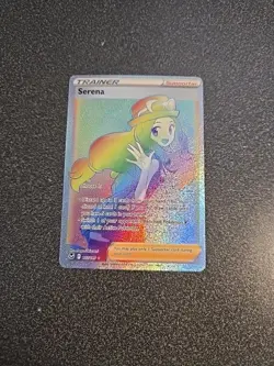Pokemon TCG -Serena 207/195 (Secret/ Rainbow) - SWSH12: Silver Tempest - NM - - Image 1