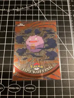 2000 Topps Chrome Pokemon TV Animation Edition Series 2 #109 Koffing - Image 1