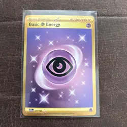 POKEMON SCARLET & VIOLET 151 GOLD BASIC PSYCHIC ENERGY 207/165 - Image 1