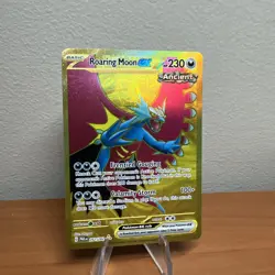 Roaring Moon ex 262/182 Hyper Rare Paradox Rift Pokemon Near Mint - Image 1