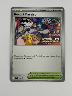 Anaheim Pokemon World Championship 2025 Portugese Paradise Resort Promo SV-P - Image 1