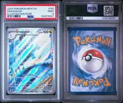 2023 POKEMON MEW EN-151 ILLUSTRATION RARE #181 DRAGONAIR PSA 9 - Image 1
