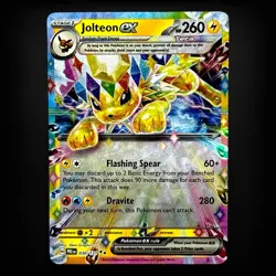 Jolteon ex 030/131 Holo Double Rare SV: Prismatic Evolutions Pokemon TCG NM - Image 1