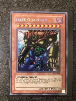 YuGiOh - Gate Guardian MRD-000 - Secret Rare - Metal Raiders - MINT - Image 1