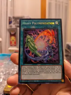 Yu-Gi-Oh! Heavy Polymerization MP24-EN150 Prismatic Secret Rare Spell YGO TCG - Image 1