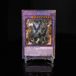 NM 💎 Guardian Chimera 1st Edition Platinum Secret Rare RA02-EN023 Yu-Gi-Oh! - Image 1