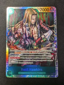 Basil Hawkins OP07-029 (SR) One Piece - 500 Years In The Future ENGLISH - Image 1