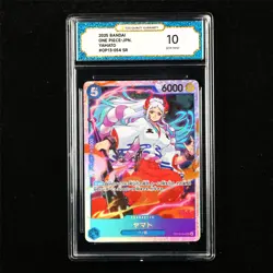 TQG 10 GEM MINT 2025 One Piece JPN Yamato OP13-054 SR - Image 1