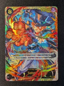 Sabo OP07-118 Secret Rare (SEC) One Piece - 500 Years In The Future - Image 1