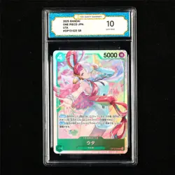 TQG 10 GEM MINT 2025 One Piece JPN Uta OP13-023 SR - Image 1