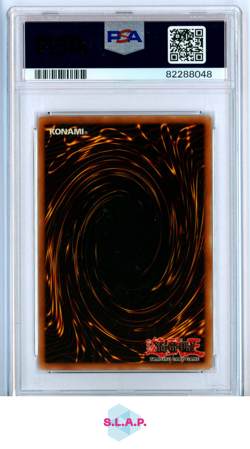 DARK MAGICIAN BPT-COLLECTOR'S TINS YU-GI-OH! PRM 2002 001 PSA 7 - Image 2