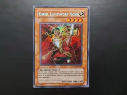 Yugioh - Ehren, Lightsworn Monk LODT-EN082 Secret Rare 1996 Cert Original - Image 1