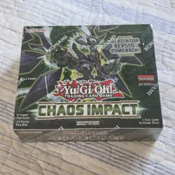 YU-GI-OH CHAOS IMPACT 1ST EDITION BOOSTER BOX - Image 1