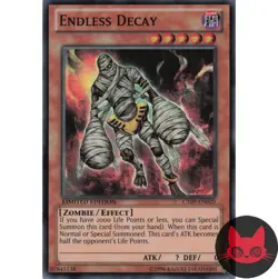 Yugioh Endless Decay CT09-EN020 Super Rare Limited Edition NM - Image 1