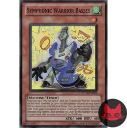 Yugioh Symphonic Warrior Basses STOR-EN033 Super Rare NM - Image 1
