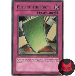 Yugioh Pulling the Rug STON-EN060 Rare 1st Edition LP - Image 1