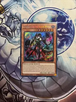 (Ey) Yugioh! Diabellstar the Black Witch AGOV-EN006 Secret Rare 1st Ed VLP - Image 1