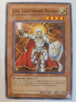 Jain, Lightsworn Paladin LODT-EN018 Unlimited YuGiOh MUST BUY 2+ BULK DISCOUNT! - Image 1