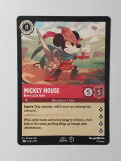2022 Mickey Mouse Brave Little Tailor D23 - PROMO Disney Lorcana - Image 1