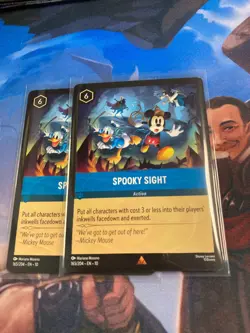 Spooky Sight Whispers 4x x4 Disney Lorcana Playset - Image 1