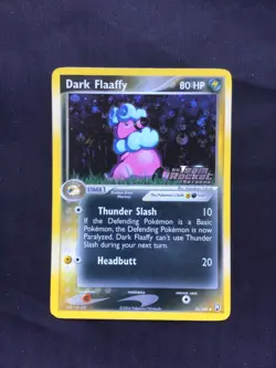 Pokemon Cards: EX Team Rocket Returns Reverse Holo: Dark Flaaffy 33/109 - Image 1