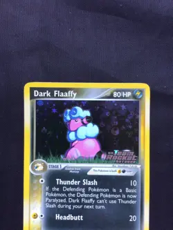 Pokemon Cards: EX Team Rocket Returns Reverse Holo: Dark Flaaffy 33/109 - Image 2