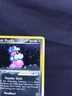 Pokemon Cards: EX Team Rocket Returns Reverse Holo: Dark Flaaffy 33/109 - Image 4