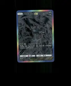 FAN-ART READ DESCRIPTION BELOW HOLO Dhelmise Card Pokemon Card Rainbow p1 - Image 1