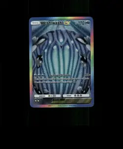 FAN-ART READ DESCRIPTION BELOW HOLO WISHIWASHI Card Pokemon Card Rainbow R p1 - Image 1