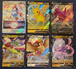 Sword & Shield Ultra Rare LOT - SWSH Double Rare V, VSTAR - 6 Cards NM - Image 1