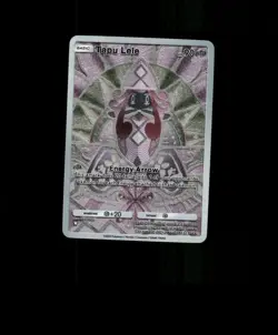 FAN-ART READ DESCRIPTION BELOW HOLO Tapu Lele Card Tapu Lele Pokemon Card p1 - Image 1