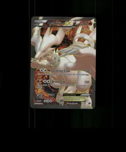 FAN-ART READ DESCRIPTION BELOW SPARKLING HOLO RESHIRAM Pokemon Card p2 - Image 1