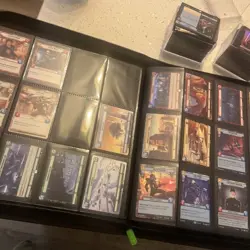 Star Wars UNLIMITED cards. Huge lot of 800+ mixed cards. Rare foils. Folder - Image 2