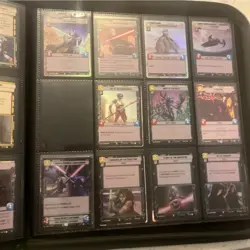 Star Wars UNLIMITED cards. Huge lot of 800+ mixed cards. Rare foils. Folder - Image 5