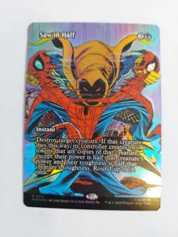 Saw in Half (Borderless) Marvel Universe Eternal-Legal Foil - Image 1