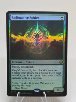 Radioactive Spider FOIL X1 SPM MTG Marvel's Spider-Man - Image 1