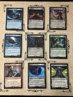 Final Fantasy Magic The Gathering Rare Card Lot 9x Near Mint Cards All Sleeved - Image 1