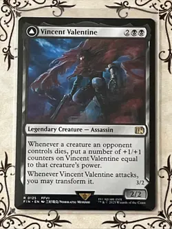 Final Fantasy Magic The Gathering Rare Card Lot 9x Near Mint Cards All Sleeved - Image 2