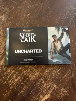 Magic The Gathering Secret Lair Playstation Uncharted Foil - Image 1