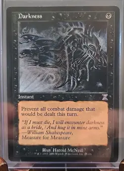 Darkness Timeshifted MTG Regular Moderately Played - Image 3