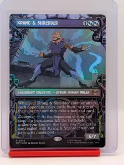 Krang & Shredder [Showcase Foil] #245 Magic Teenage Mutant Ninja Turtles - Image 1
