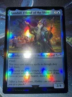 Gandalf, Friend of the Shire Lord Of The Rings MTG Foil - Image 1