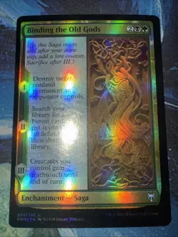 Binding the Old Gods Kaldheim Foil - Image 1