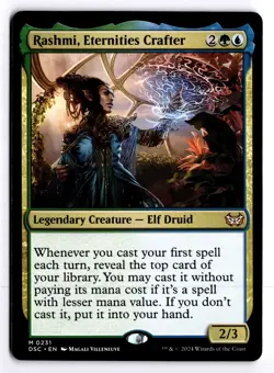 Rashmi, Eternities Crafter 231 Commander: Duskmourn: House of Horror M MTG LP - Image 1