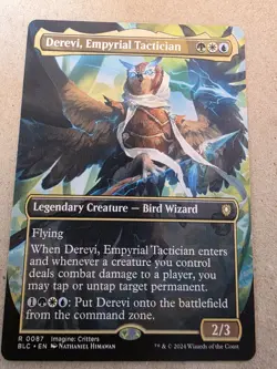 Derevi, Empyrial Tactician - Regular (Borderless) Commander: Bloomburrow - Mtg - Image 1