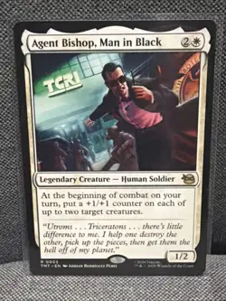 Agent Bishop, Man in Black Teenage Mutant Ninja Turtles Regular - Image 1