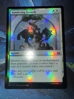 Sundering Growth Modern Masters 2017 Foil - Image 1