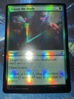 Poison the Blade Commander Legends: Battle for Baldur's Gate Foil - Image 1